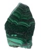 Μαλαχίτης Φέτα Γυαλισμένη 2-3cm (Malachite) Ακατέργαστοι λίθοι